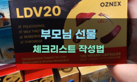 부모님 선물 체크리스트 작성법
