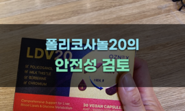 폴리코사놀20의 안전성 검토